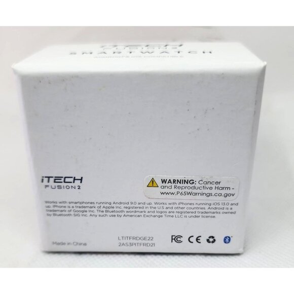 iTech Fusion 2 Smartwatch: Durable & Lightweight | Hot Pink Band | Android & iOS - Picture 12 of 16